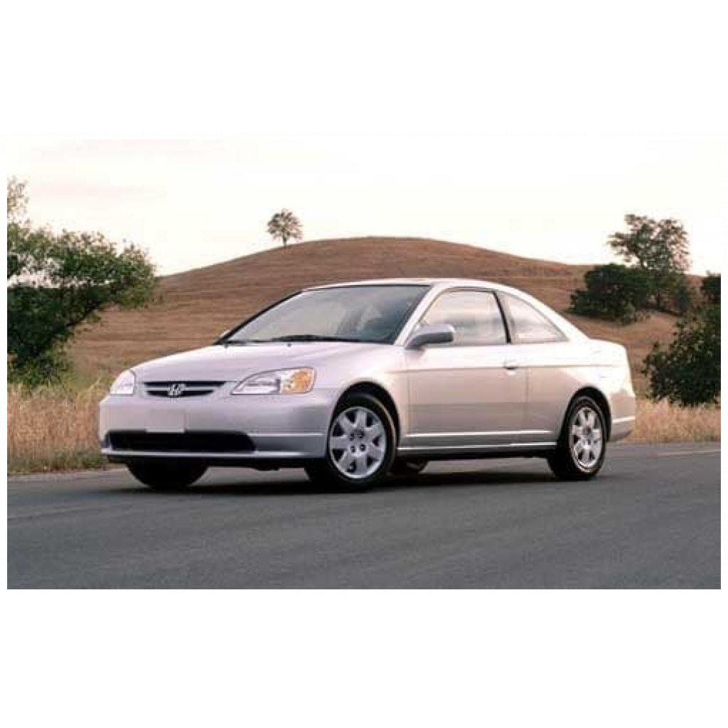 2002 Honda Civic GX 4 Door Sedan with Side Airbags and ABS (1.7L 4-Cylinder CVT) 1
