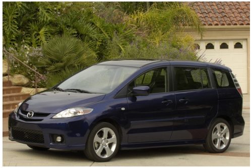 2007 Mazda 5 Touring 4 Door MiniVan 2.3L 4-Cylinder 4A 1