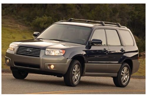 2007 Subaru Forester 2.5 X 4 Door Wagon AWD 2.5L 4-Cylinder 4A 1